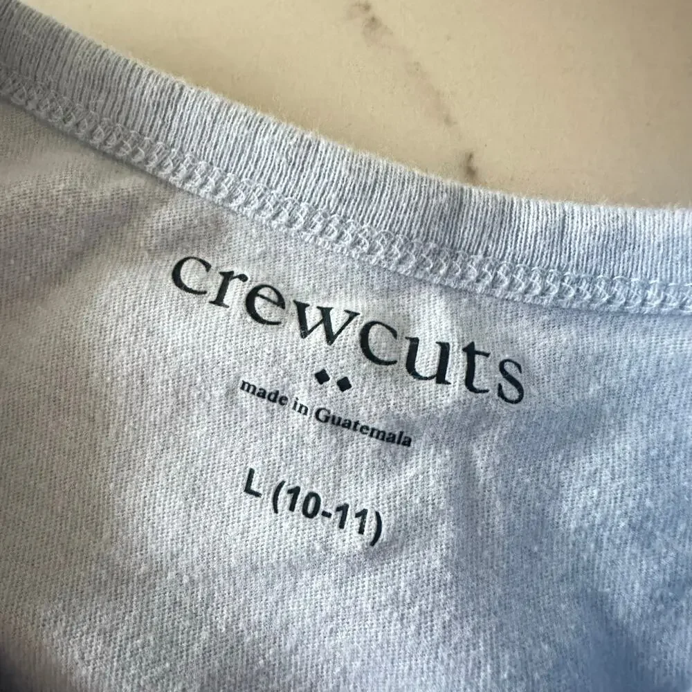 Crewcuts Boys' Blue "Friyay" Graphic T-Shirt - Size L (10-11) - Picture 4 of 4